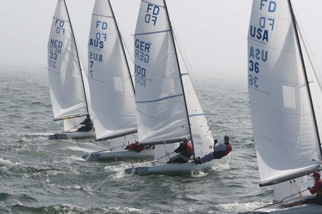 2012 Flying Dutchman World Championships &copy;  Richard Phillips